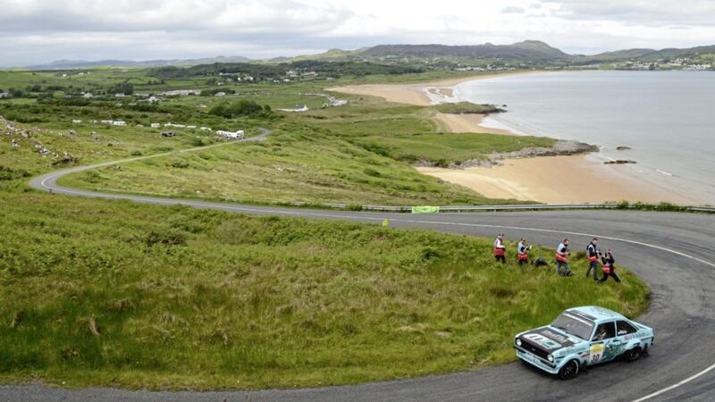 The Donegal International Motor Rally attracts motorsport enthusiasts from all over Ireland. Picture by Pacemaker