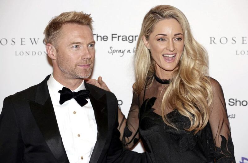  Ronan Keating and Storm Keating. Picture by David Parry/PA 