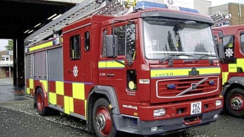 A woman has died following a house fire in Co Fermanagh