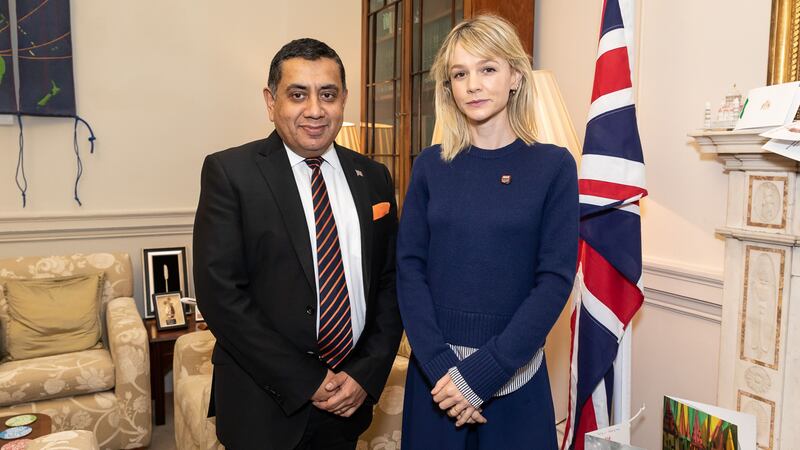 The actress has met with the UK’s minister for the UN.