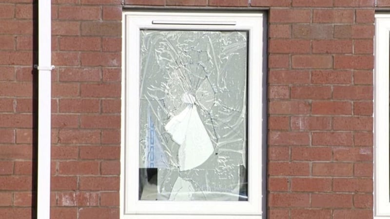 It is believed a shot was fired at the front of a house in Pinebank Gardens in Coalisland 