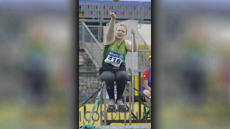 &nbsp;Deirdre Mongan (originally from Milltown, Co. Galway now living in Newcastle, Co. Down), F53 class, Paralympics Ireland Athletics pictured competing at the 2016 IPC Athletic European Championships in Grosseto, Italy.