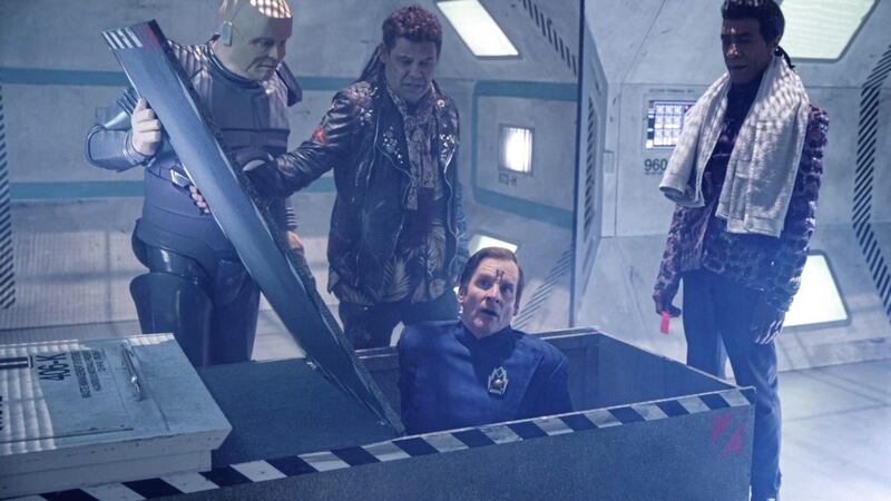 The crew of Red Dwarf are back for another six misadventures on Dave 