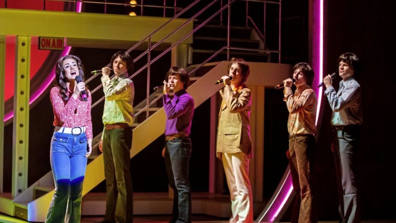 The Osmonds: A New Musical is cross between an Osmonds tribute gig and a slice of fascinating autobiography. Picture by Pamela Raith. 
