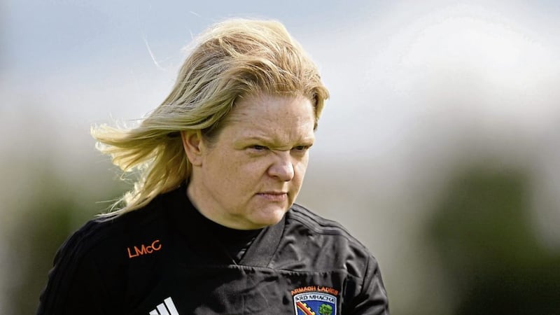 Armagh joint-manager Lorraine McCaffrey 