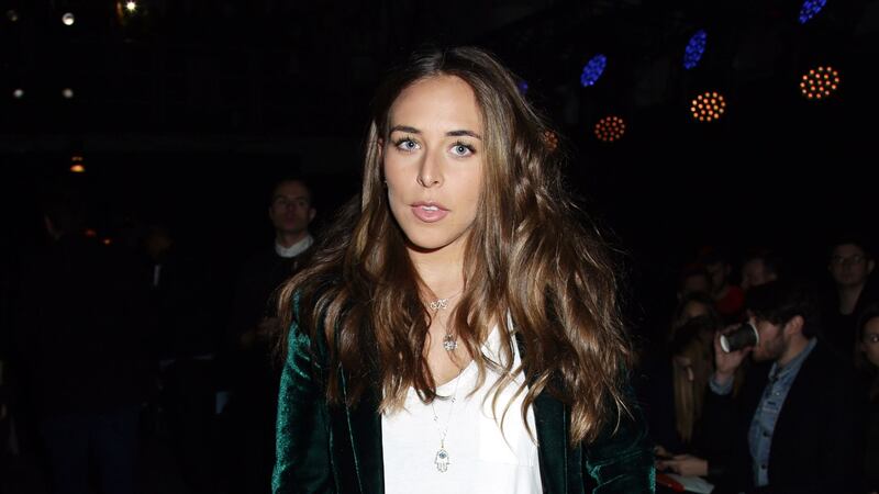 It is the first child for the former Made In Chelsea star.