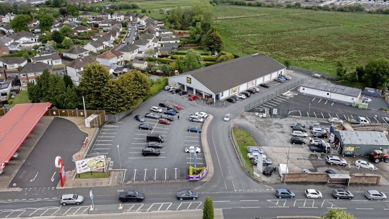 The former Lidl premises on Armagh Road, Portadown, which is set to become Irwin M&amp;E&#39;s new headquarters. 