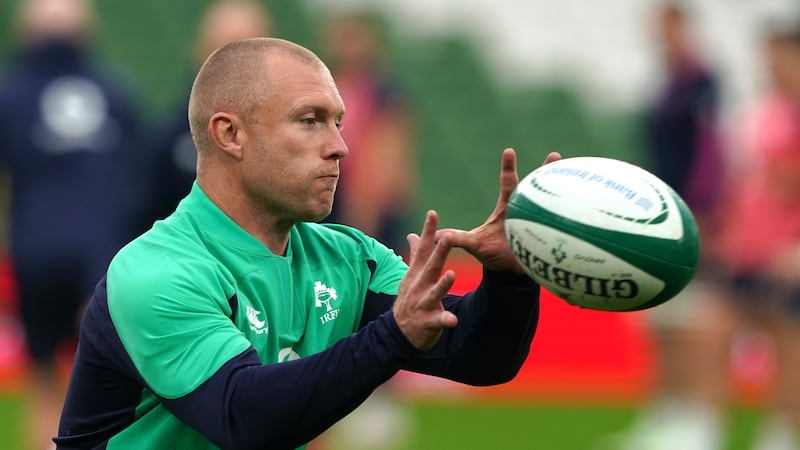 Earls' final appearance for Ireland came against Romania in Bordeaux. (Brian Lawless/PA)