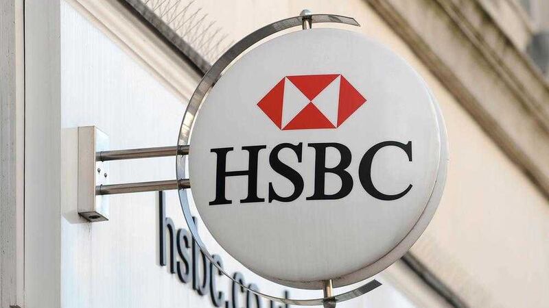 HSBC has surprised analysts by posting pre-tax profits of &pound;3.95 billion for the three months to September &ndash; up 32 per cent compared to the same period last year. Banks dominated the markets yesterday after Visa Inc agreed to buy Visa Europe. UK high street banks will net a windfall of &pound;1 billion from the sale PICTURE: Joe Giddens/PA 
