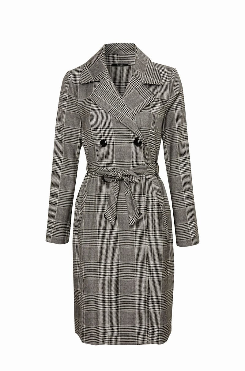 Check Trench Coat, &pound;25 