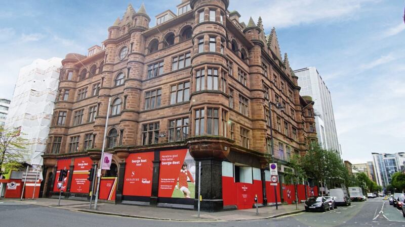 The George Best Hotel in Belfast city centre 