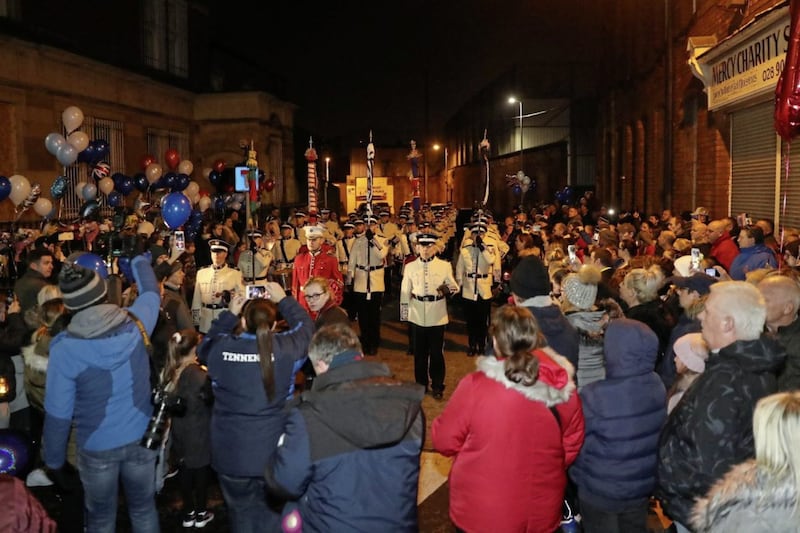 A vigil was held at Cluan Place, off the Albertbridge Road, on January 30 in memory of Ian Ogle who was murdered on January 27