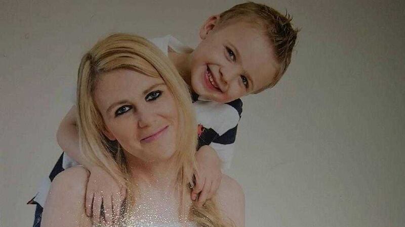 The funeral is due to take place today of Joshua Kelly (6), pictured with mum Clare 