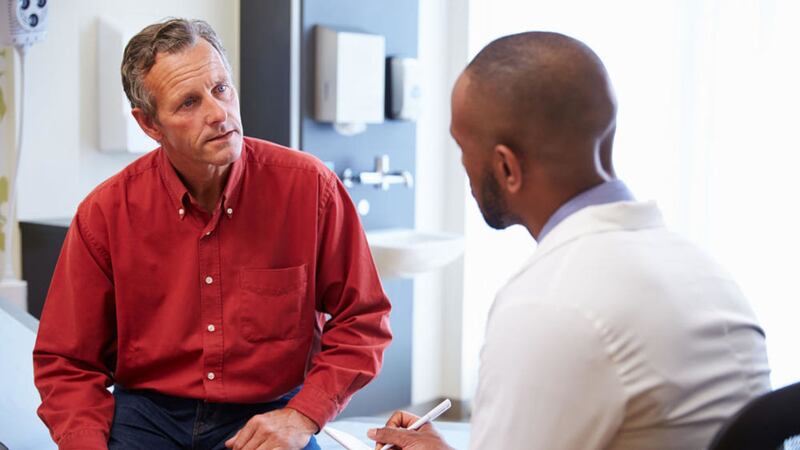 Men over fifty are missing out on crucial health diagnoses, the report says 