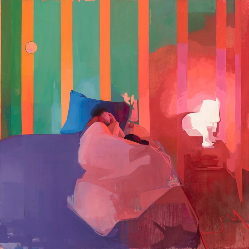 Time Traveller, Matthew Napping by Felicia Forte (Felicia Forte/National Portrait Gallery)