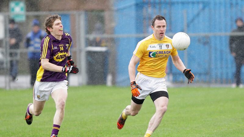Antrim's Michael McCann will be an important part of the Saffrons' gameplan to take down Fermanagh &nbsp;