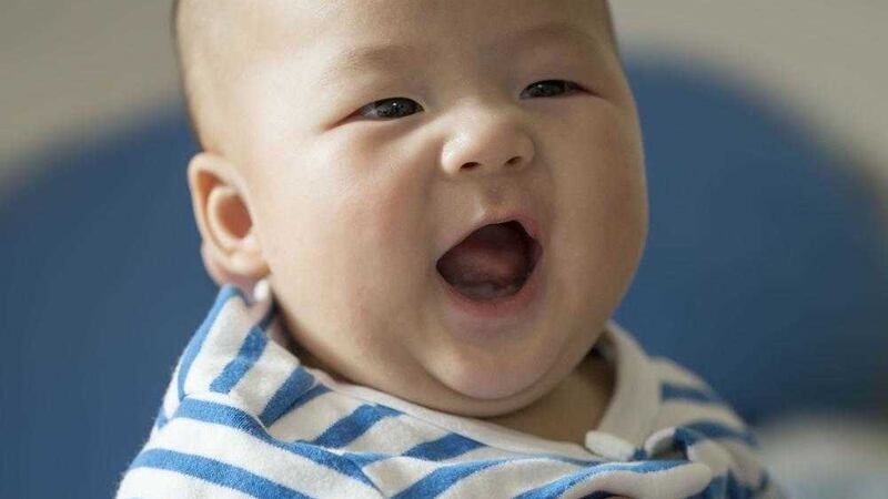 Babies can catch as many as eight to 12 colds a year 