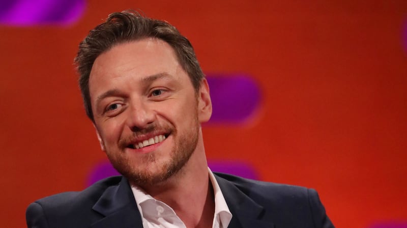 The actor appeared on Graham Norton’s BBC One show alongside his Glass film co-stars.