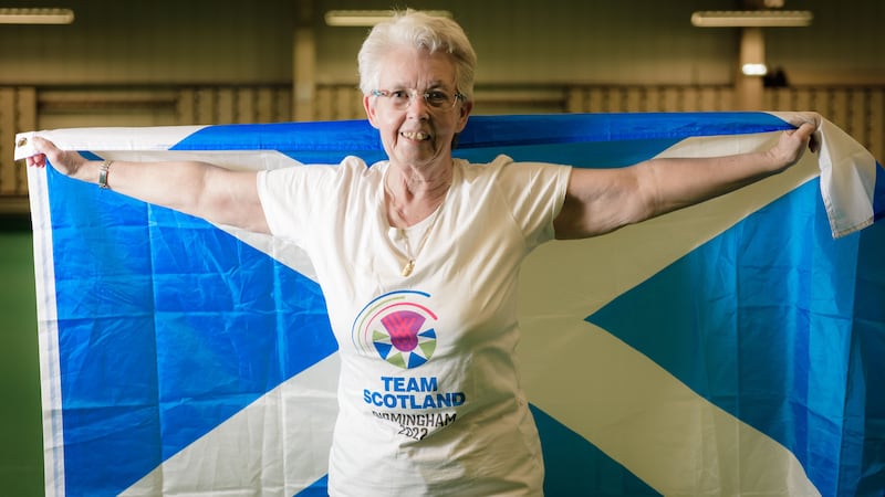 The former sailor and cyclist is part of Team Scotland’s para bowls squad at the Birmingham Games.
