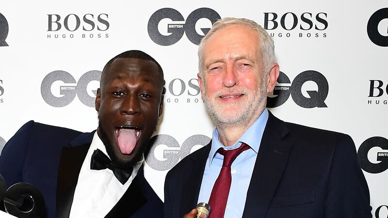 Brit Awards-winning grime artist Stormzy is among the rappers and musicians to back Labour.