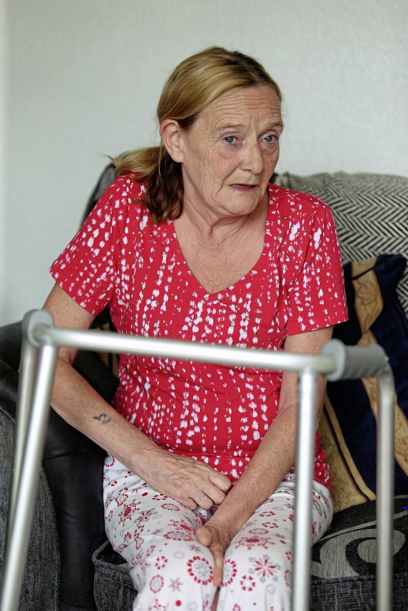 Grandmother Anne Smith from Poleglass has been jailed for failing to pay TV licence fines. Picture by Mal McCann