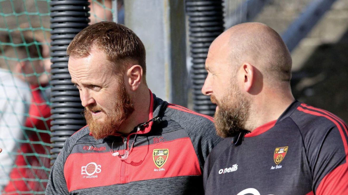 Benny Coulter has stepped away from the Down management team, while former team-mates Michael Walsh and Mark Doran have come onboard. Picture by Philip Walsh