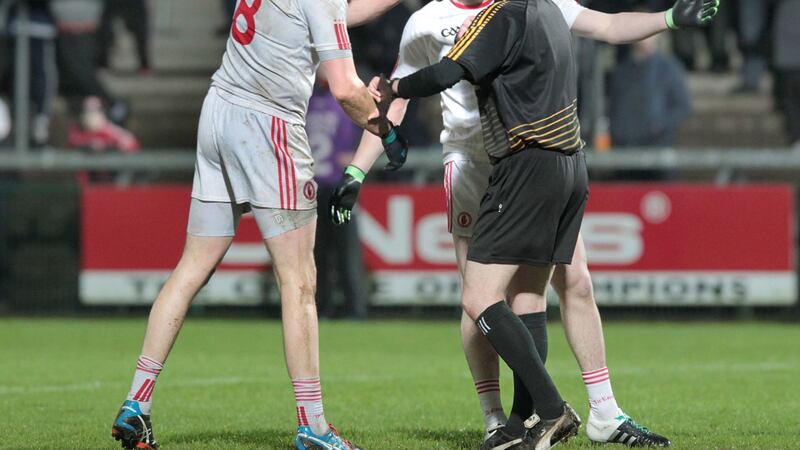 'My 'conversations' with referees over the years have sometimes been heated to say the least'<br />Picture: Margaret McLaughlin&nbsp;