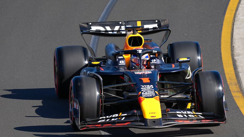 Max Verstappen qualified on pole for the Australian Grand Prix (Asanka Brendon Ratnayake/AP)