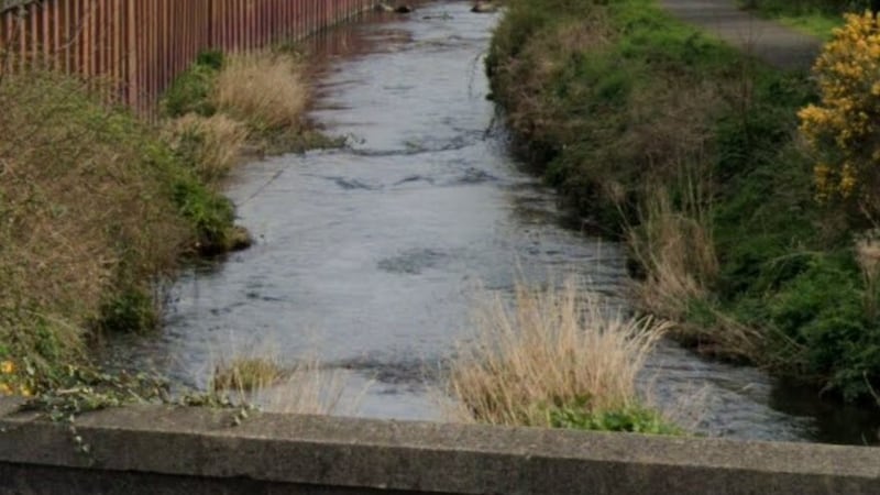 A pollution incident in a river in Comber, Co Down, resulted from a blocked sewage pipe, NI Water has said.