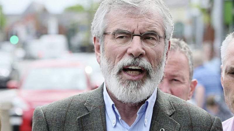 Gerry Adams accused the taoiseach of being &#39;reckless&#39;. Picture by Brian Lawless/PA Wire 