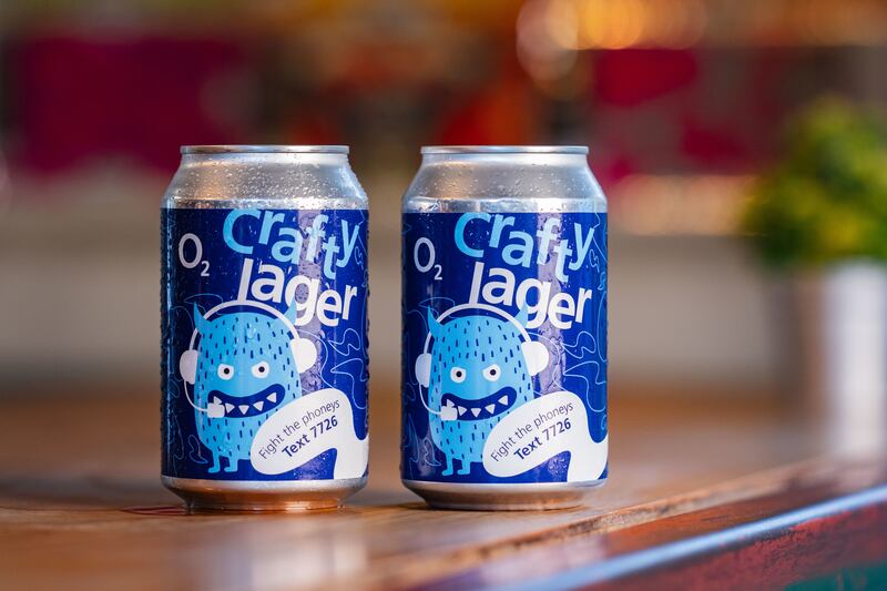 Crafty Lager cans
