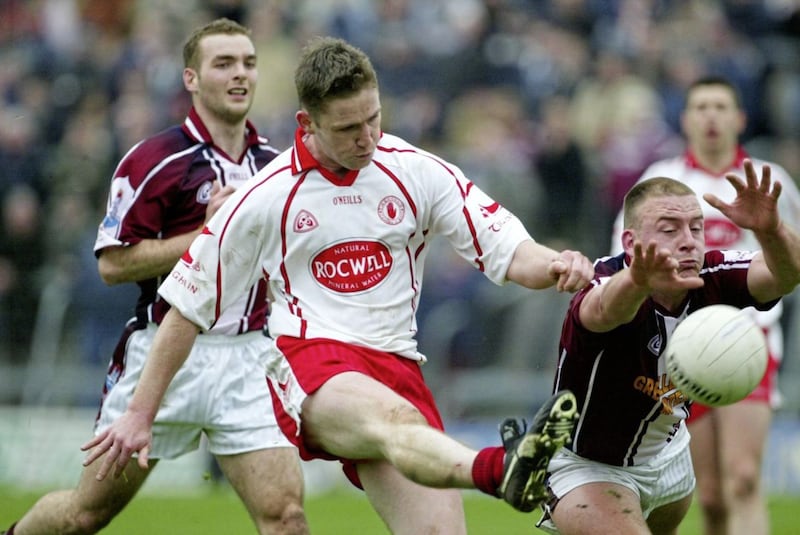 Mickey Coleman in action for Tyrone