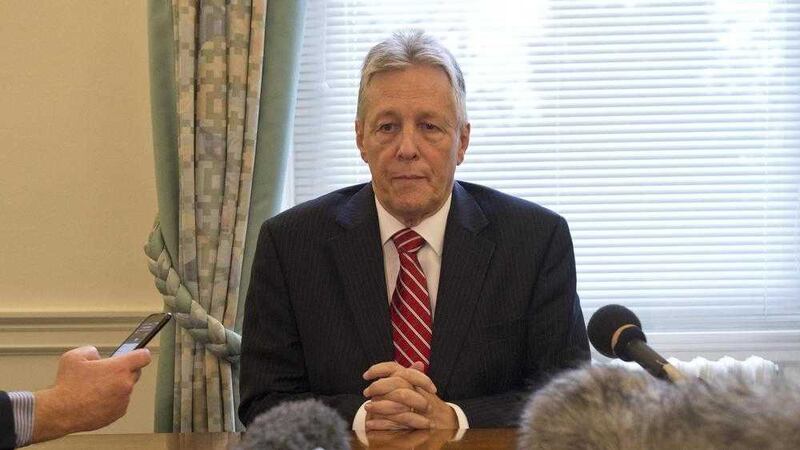 DUP leader Peter Robinson may resign within weeks, according to reports. Picture by Mark Marlow 