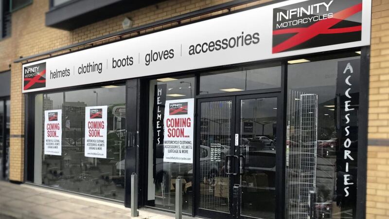 The new Infinity shop opens in Belfast on June 9 