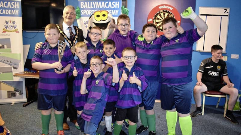 Winners of the inaugural Bluebell Cup held at Ballymacash Sports Academy was Cedar Lodge from North Belfast. The team will defend the trophy at the Bluebell Ground in Lisburn this week on Wednesday May 16. 