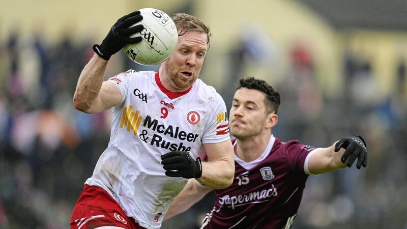 Frank Burns saw red in Tyrone&#39;s defeat to Galway in Salthill 