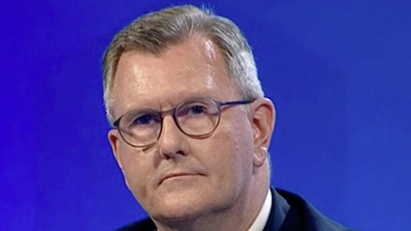 DUP leader Jeffrey Donaldson had called the UK proposals a 'welcome if overdue step' towards resolving the protocol impasse