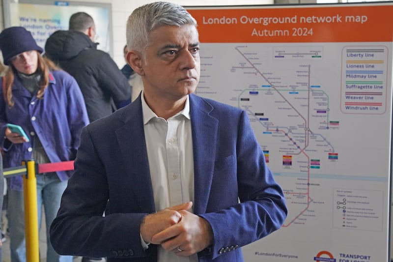 Mayor of London Sadiq Khan launched his re-election campaign last week
