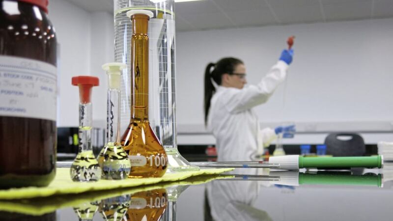 The north&#39;s pharmaceuticals sector has enjoyed a record first quarter in terms of output, according to data from NISRA 