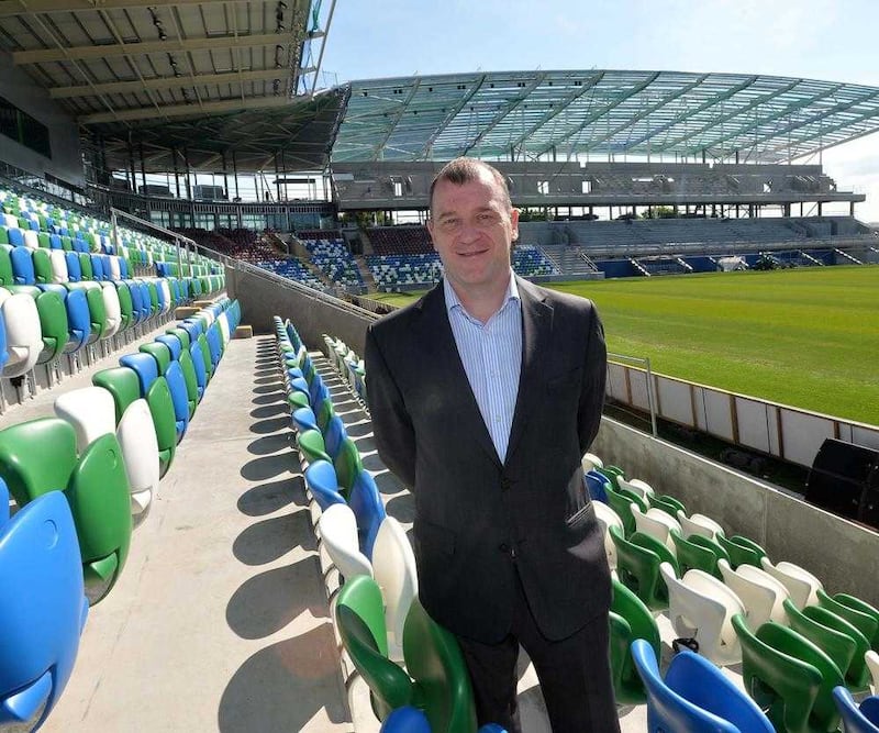 Irish FA chief executive Patrick Nelson. Picture by Colm Lenaghan/Pacemaker