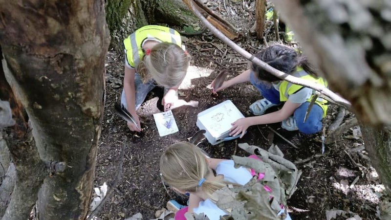 Youngsters can enjoy adventures like making and using tools, digging in the mud and singing around a fire 