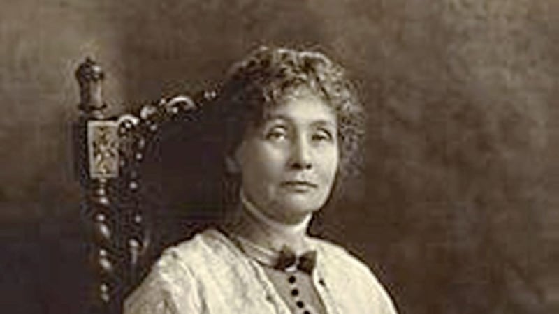 Suffragette leader Emily Pankhurst