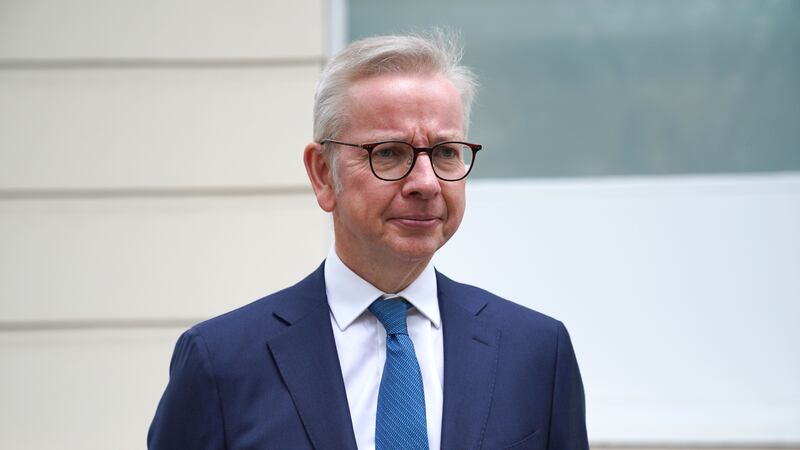 Secretary of State for Levelling Up, Housing and Communities Michael Gove (Lucy North/PA)