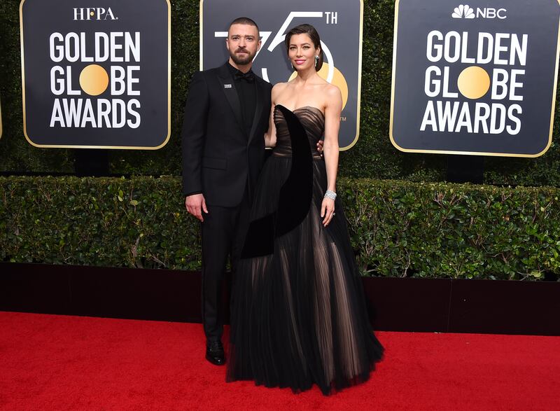 Claire Foy and Catherine Zeta-Jones turn Golden Globes red carpet black