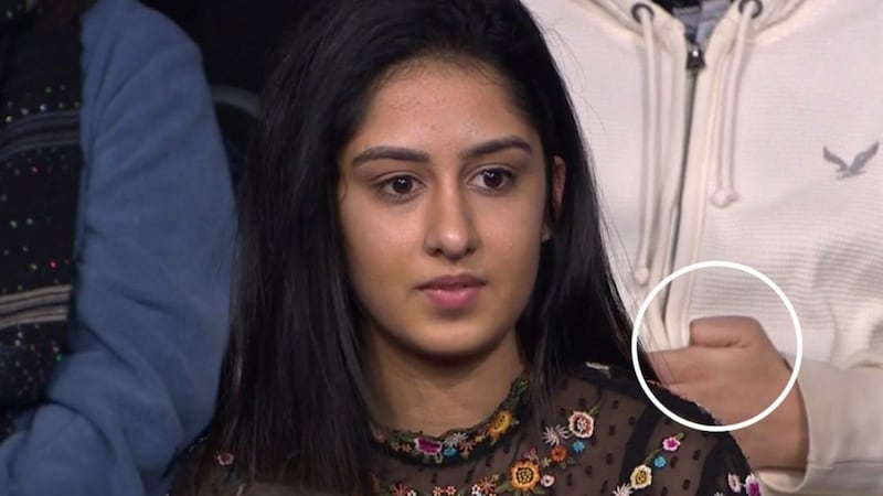 Someone did the thumb trick on Question Time and it was the highlight of the show