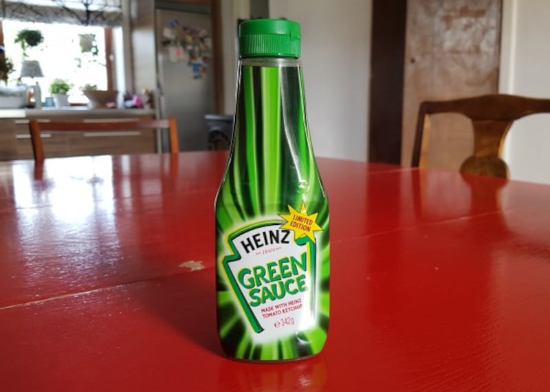 Heinz Green ketchup.