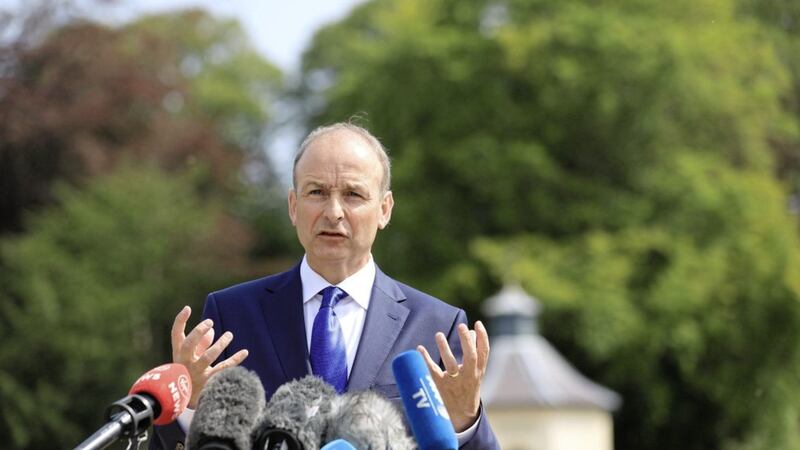Taoiseach Miche&aacute;l Martin&nbsp;highlighted Louth, Donegal and Waterford as areas giving rise for concern