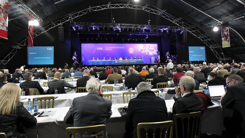 Delegates attend the GAA's annual national congress in Derry in 2013 &nbsp;