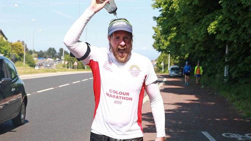 Stevey McGeown on his 60 day marathon charity challenge 