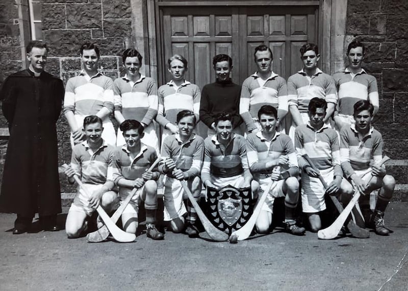 The 1953-54 St MacNissi's team were the first from the school to win the Senior Shield title